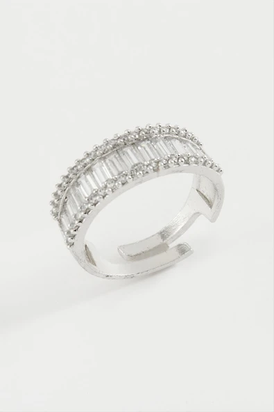 Baget Zirkon Taşlı Yüzük ürün görseli