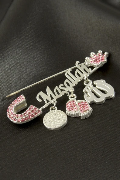 Maşallah Yazılı Broş ürün görseli