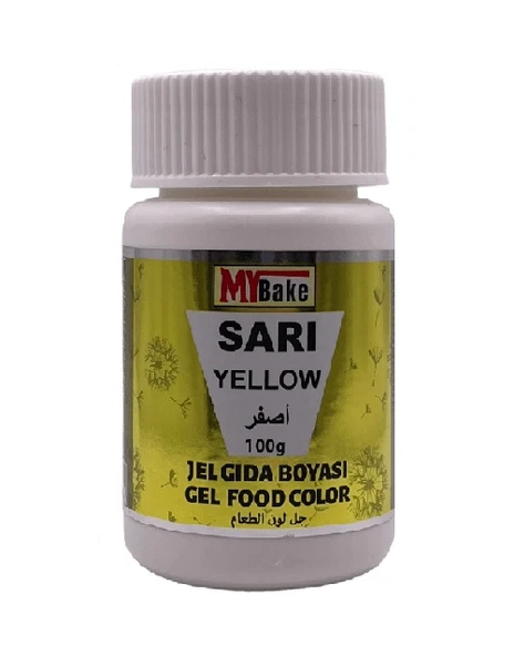 JEL BOYA  MY BAKE 100 GR SARI ürün görseli