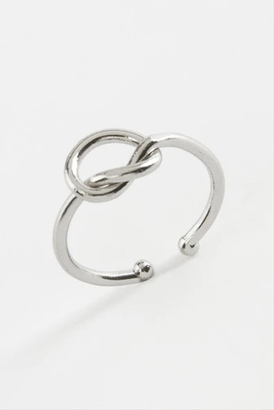 Zincir Şekilli Metal Yüzük ürün görseli