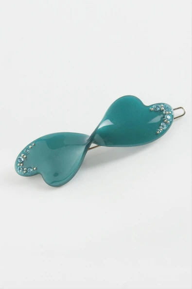 Fiyong Taşlı Klipsli Toka - Resim 3