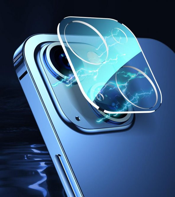 Joyroom PF729 İphone 12 Pro Kamera Lens Koruyucu - 5