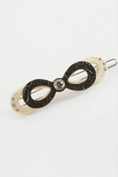 Sonsuzluk Taşlı Klipsli Toka - Resim 5