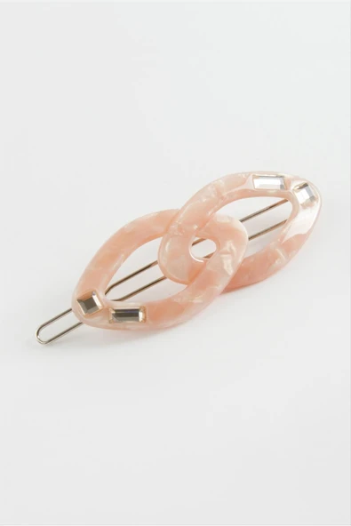 Fiyong Taşlı Klipsli Toka - Resim 6