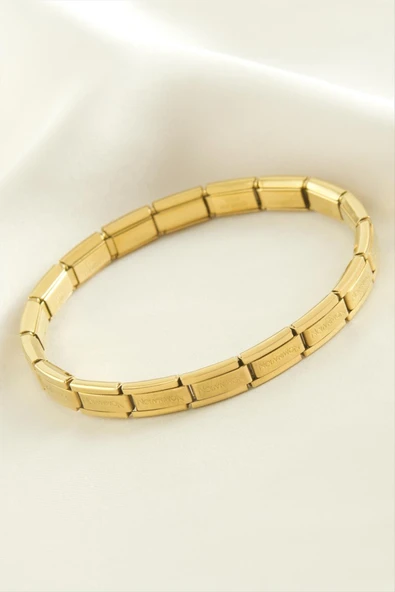 İtalyan Çelik Bileklik - Resim 2