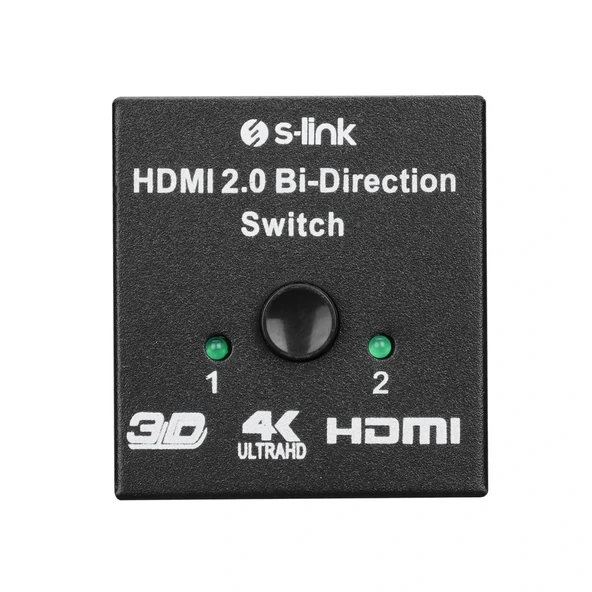 S-link Sl-lu613  2'li Hdmı 2 Yönlü Çoklayıcı - Resim 3