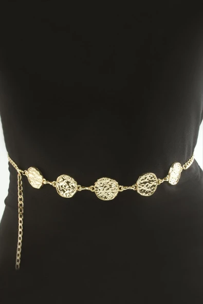 Yuvarlak Metal Zincir Kemer ürün görseli