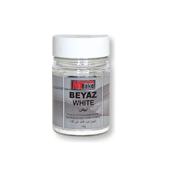 SU BAZLI TOZ  GIDA BOYASI MY BAKE 75 GR BEYAZ ürün görseli