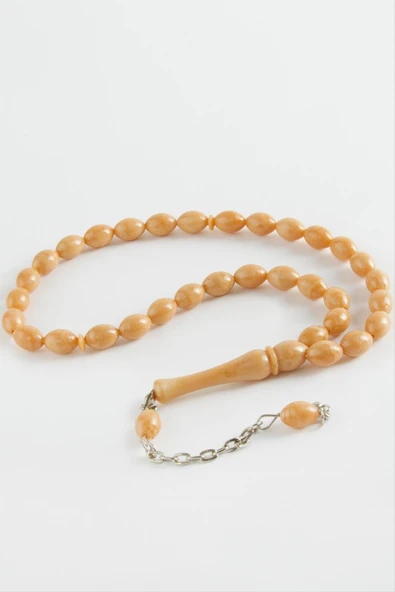 Zeytin Şekilli Plastik Tesbih 8*11 mm - Resim 10