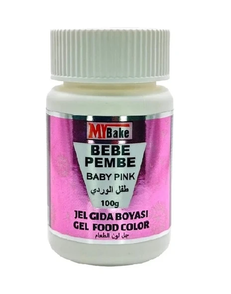 JEL BOYA MY BAKE 100 GR BEBE PEMBE ürün görseli