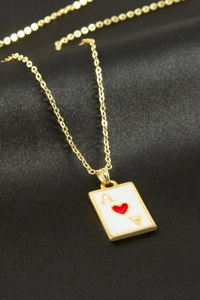 İskambil Mineli Kolye - Resim 2