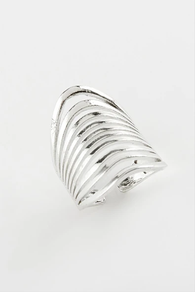 Oval Metal Yüzük ürün görseli