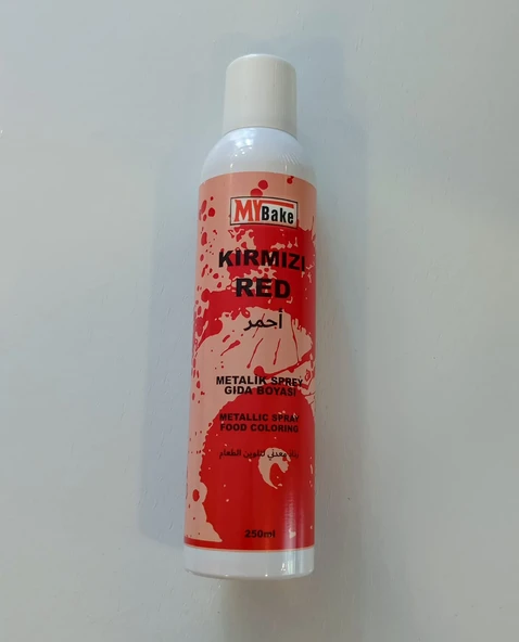 SPREY BOYA MY BAKE 250 ML KIRMIZI ürün görseli