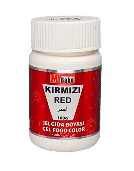 JEL BOYA MY BAKE 100 GR KIRMIZI ürün görseli