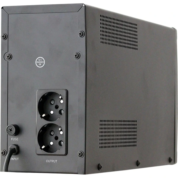 Dotvolt Ln 1500va(900w)ups,2x9ah,5/15 Dk. - Resim 2