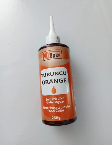 SIVI GIDA BOYASI MY BAKE 250 GR TURUNCU ürün görseli