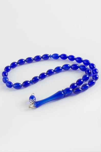 Zeytin Şekilli Plastik Tesbih 8*11 mm - Resim 11