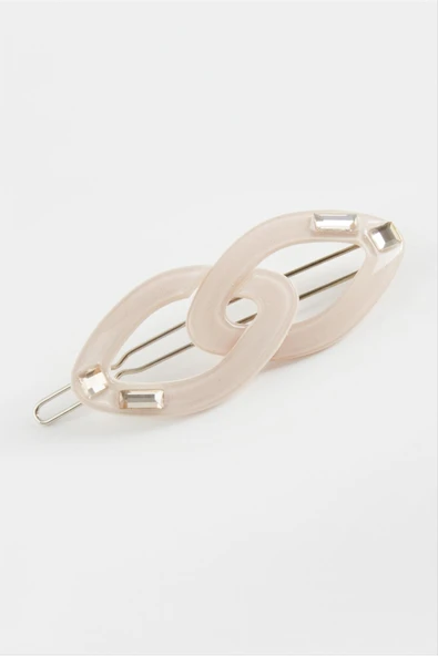 Fiyong Taşlı Klipsli Toka - Resim 5