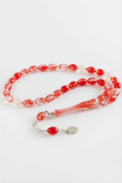 Zeytin Şekilli Plastik Tesbih 8*11 mm - Resim 7