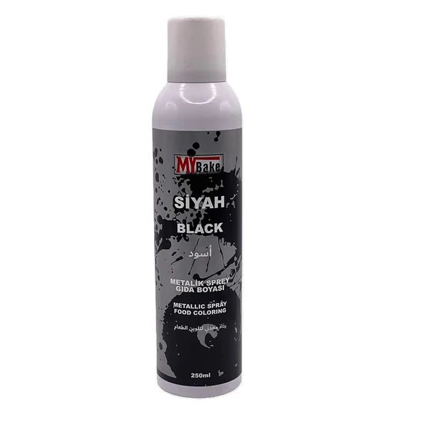SPREY BOYA MY BAKE 250 ML SİYAH ürün görseli