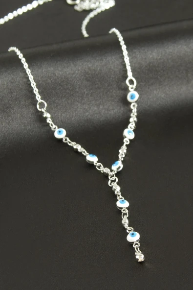 Nazar Mineli Y Kolye - Resim 2