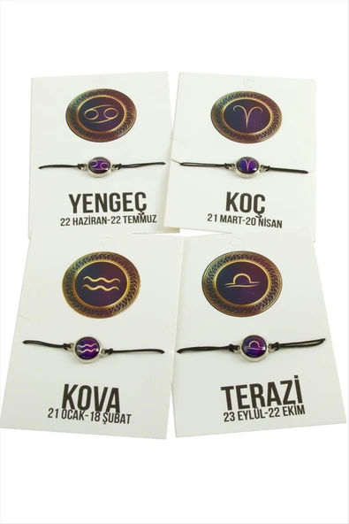 Burç İp Bileklik ürün görseli