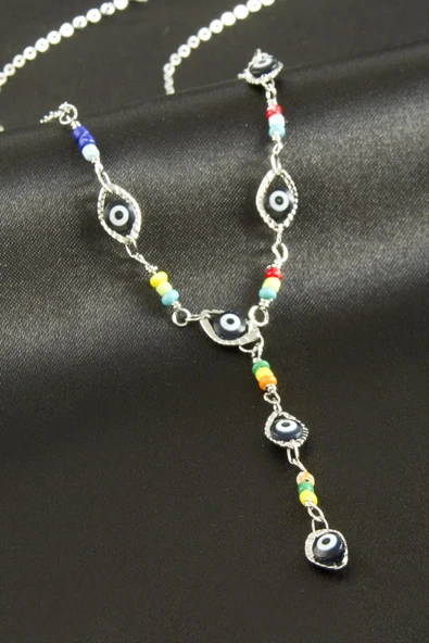 Nazar Mineli Y Kolye - Resim 2