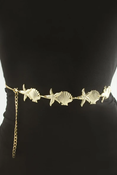 Deniz Yıldızı Metal Zincir Kemer ürün görseli