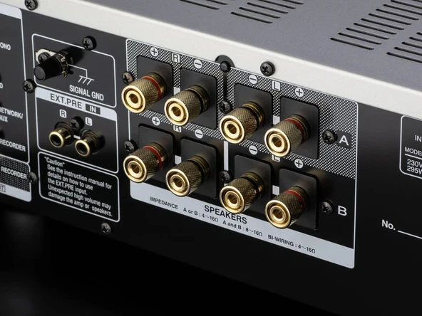 Denon PMA-1700NE Stereo Amplifikatör Gri - Resim 5