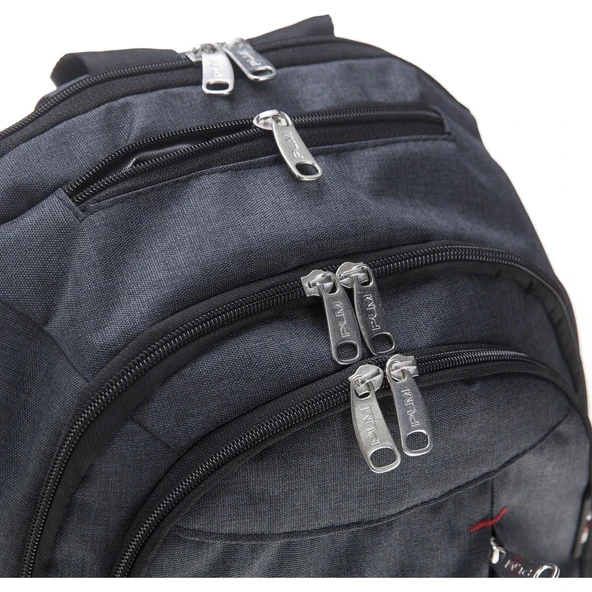 Plm Lidya 13"  Notebook Füme Sırt Çanta - Resim 4