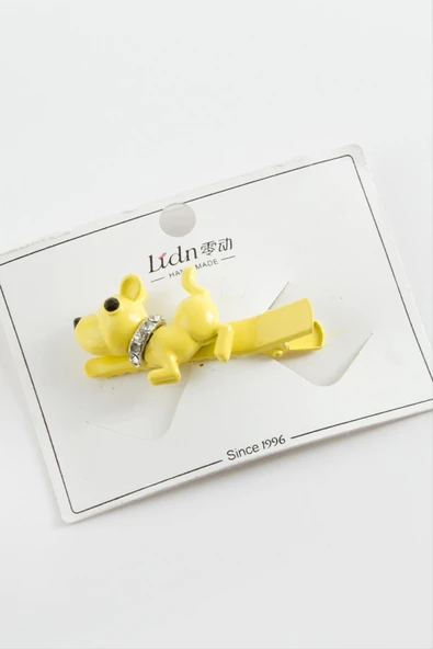 Köpek Taşlı Pens Toka ürün görseli