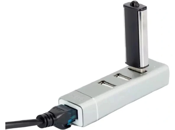 Bix Bx03hb Usb2.0 3'lü Hub+fast Ethernet Lan - 2