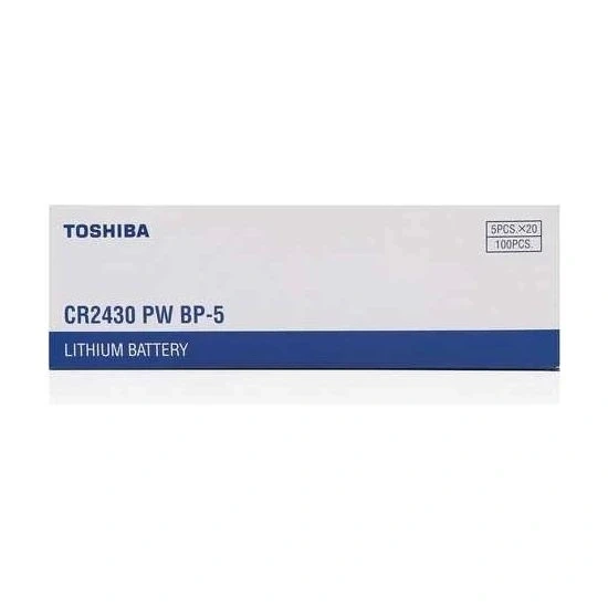 Toshıba Cr 2430 Lıthıum Pil (5'li Kartela) - Resim 5