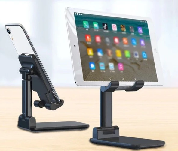 Katlanabilir Masaüstü Telefon Tutucu Stand CM-280 - Resim 4