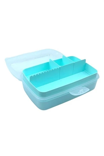 Angel Of Life® 12 Bölmeli Çok Amaçlı Takı Toka Kutusu Dikiş Kutusu Kapaklı Organizer Kutusu Bölmeli Kutu - Resim 3