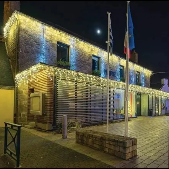 4 M 120 Led 20 Saçaklı 50 x 70 x 90 Cm Çakarlı ürün görseli