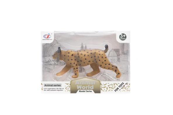 Kutulu Model Figür Hayvan Vaşak - Resim 2