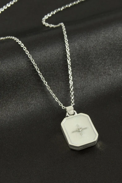 Yıldız Mineli Kolye - Resim 3