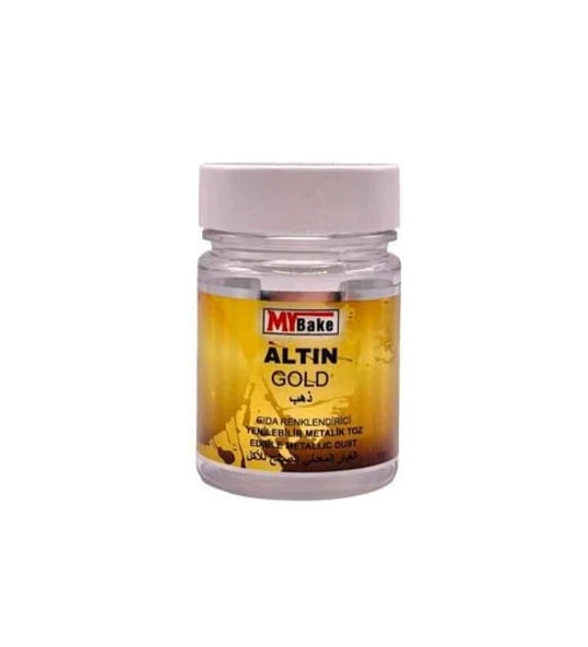 TOZ SİM  METALİK MY BAKE 10 GR GOLD ürün görseli