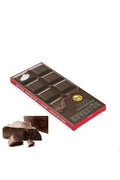 KUVERTÜR ÇİKOLATA 200 GR BİTTER ürün görseli