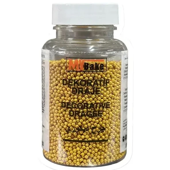 BONCUK ŞEKER MY BAKE 200 GR 2 MM  GOLD ürün görseli