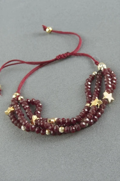 4'lü Karışık Kristal Bileklik - Resim 12