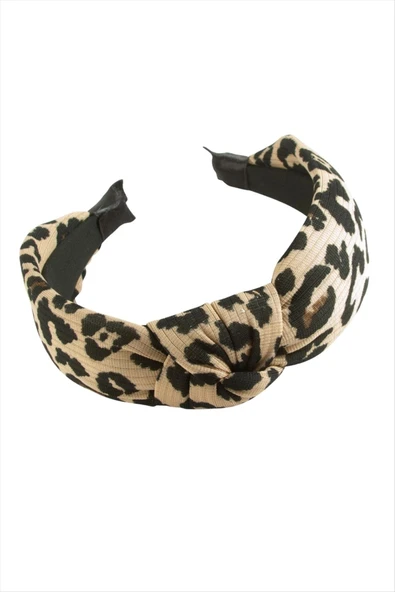 Leopar Desenli Fiyong Taç - Resim 6