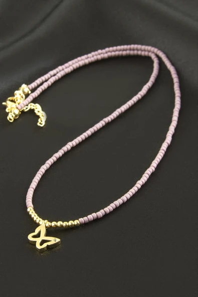 Karışık Figürlü Miyoki Boncuk Kolye 1 Adet - Resim 9