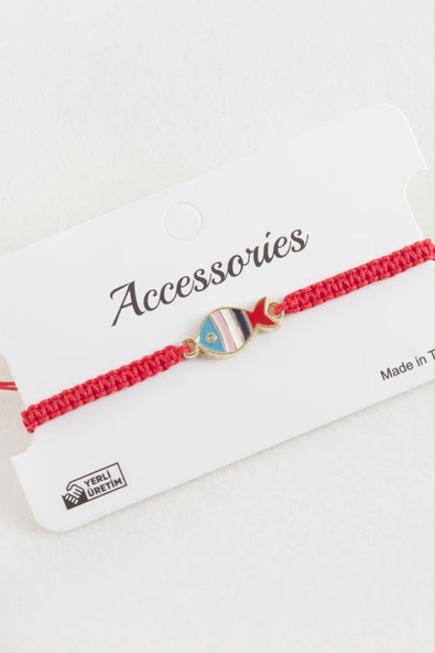 Balık Makrome Örgülü Bileklik - Resim 8