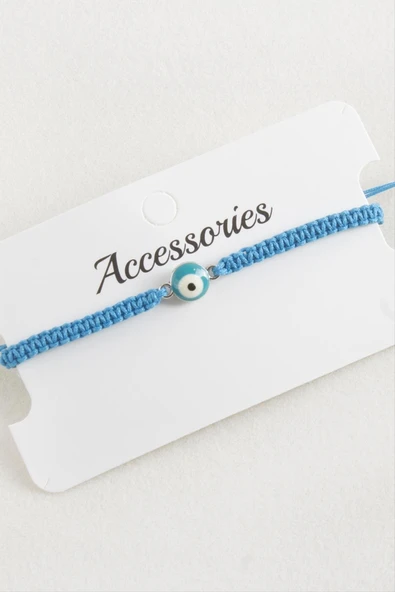 Nazar Makrome Örgülü Bileklik - Resim 7