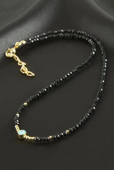 Karışık Kristal Kolye 1 Adet - Resim 2