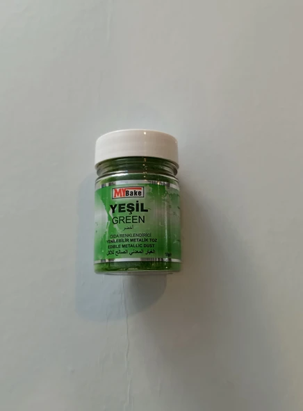TOZ SİM  METALİK MY BAKE 10 GR YEŞİL ürün görseli