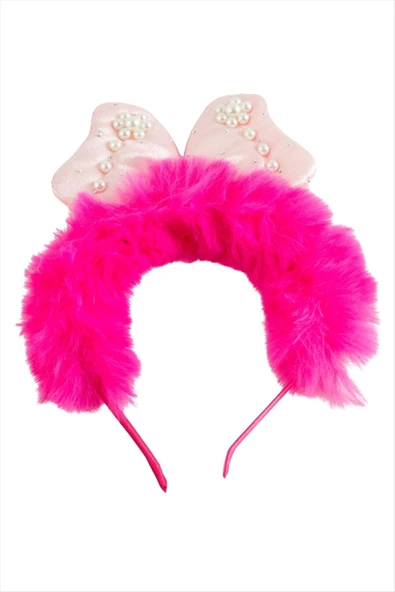 Fiyong Saten Tüylü Taç - Resim 6