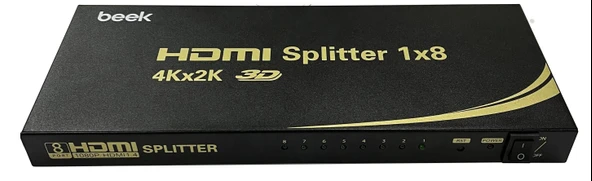 Beek Bs-vsp-ha08uh-lt 8'li Hdmı Çoklayıcı,4k@30hz, - Resim 3
